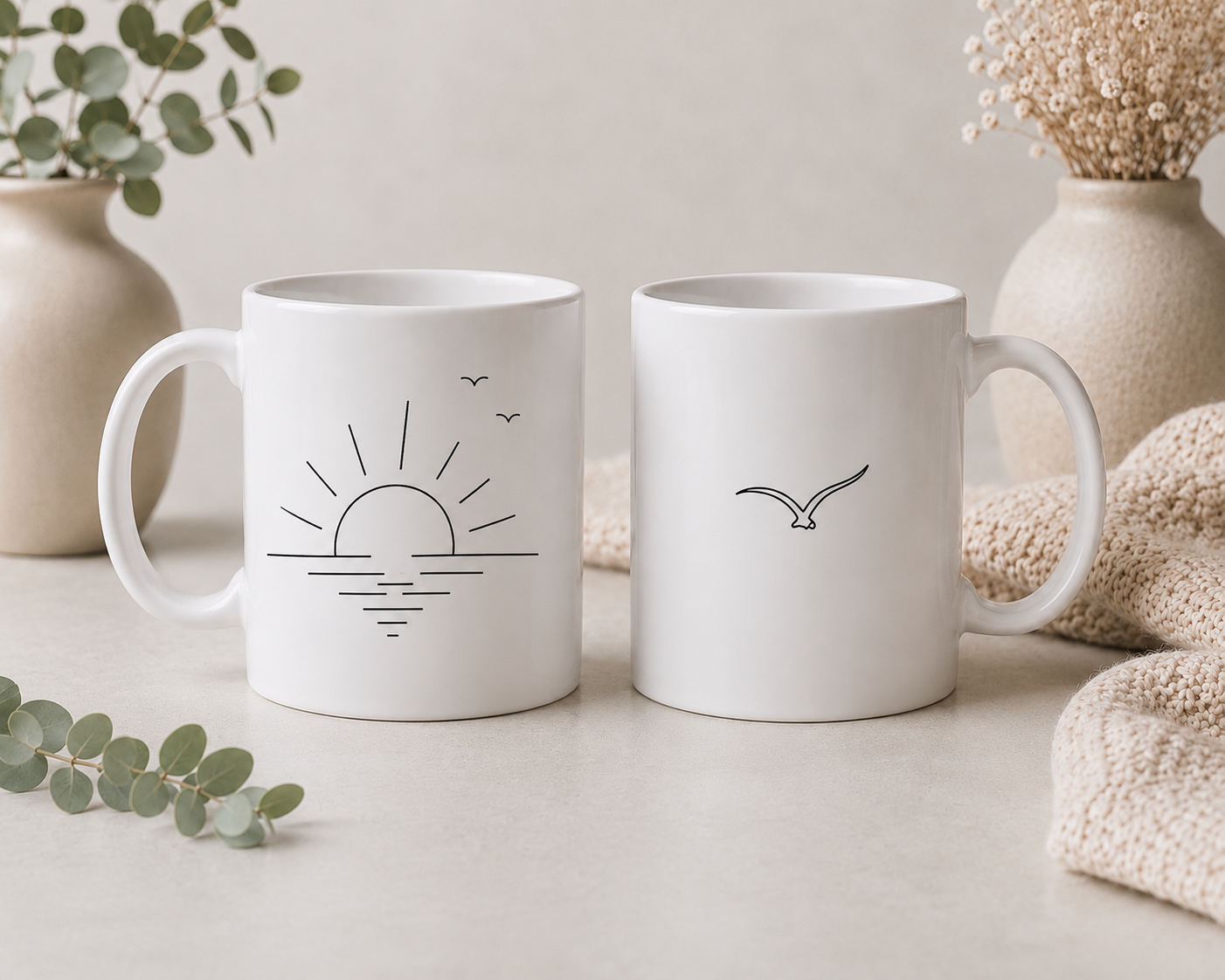 Minimalist Sunrise Mug