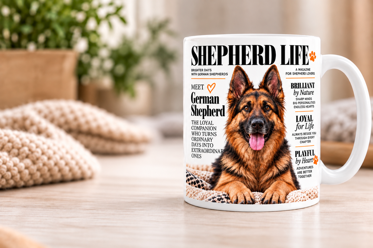 Personalized German Shepherd Mug