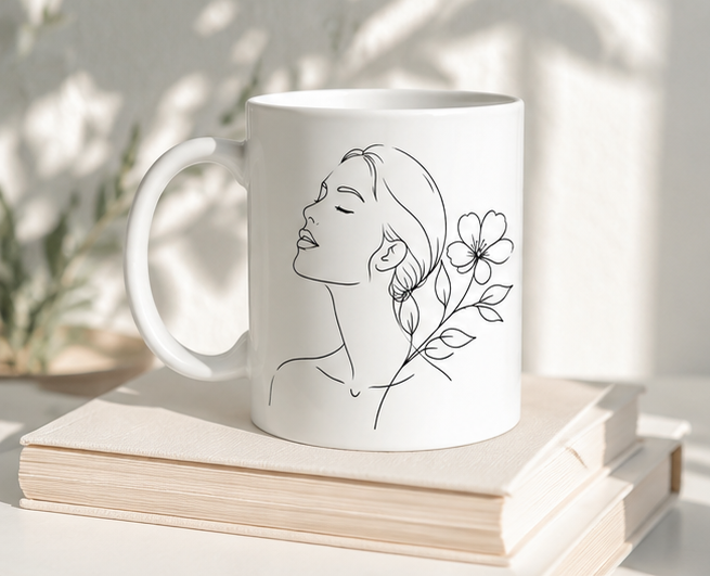 Minimal Line Mugs