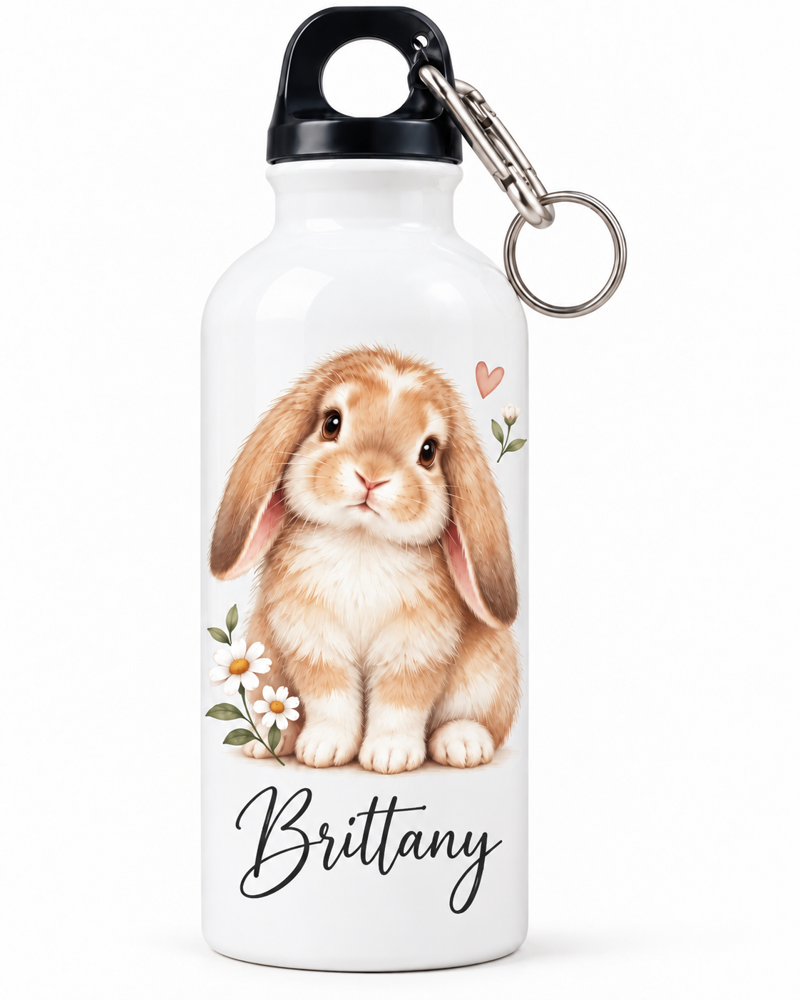 Personalized Bunny Water Bottle with Name | Nataprint