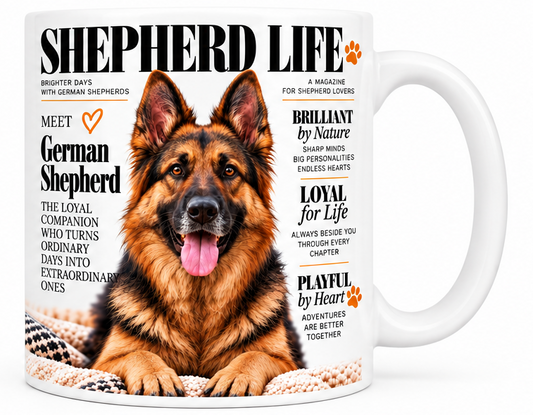 Personalized German Shepherd Mug