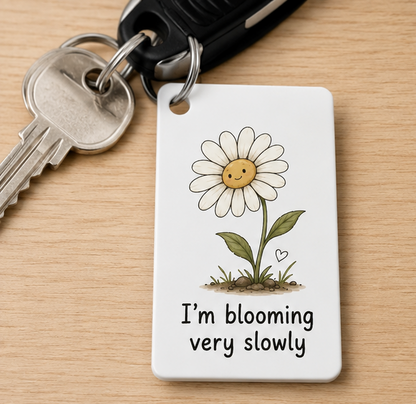 Minimalistic keychains with Big Personalities