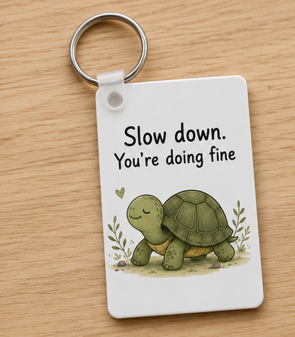 Minimalistic keychains with Big Personalities