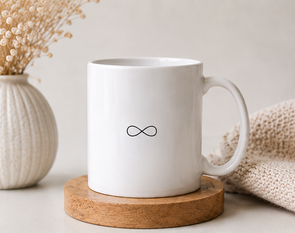 Minimalist Endless Love Mug