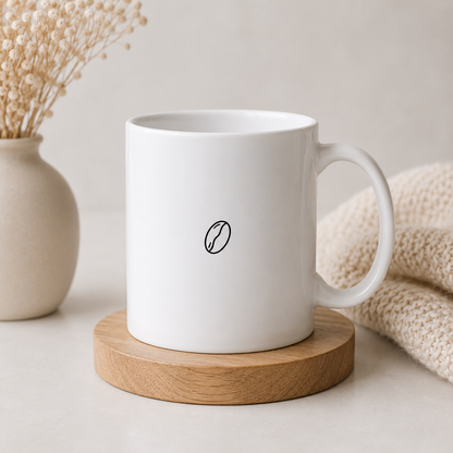 Minimalist Slow Morning Coffee Mug