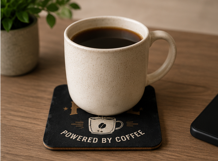 Dad Fuel Drink Coaster Set | 4 Pieces