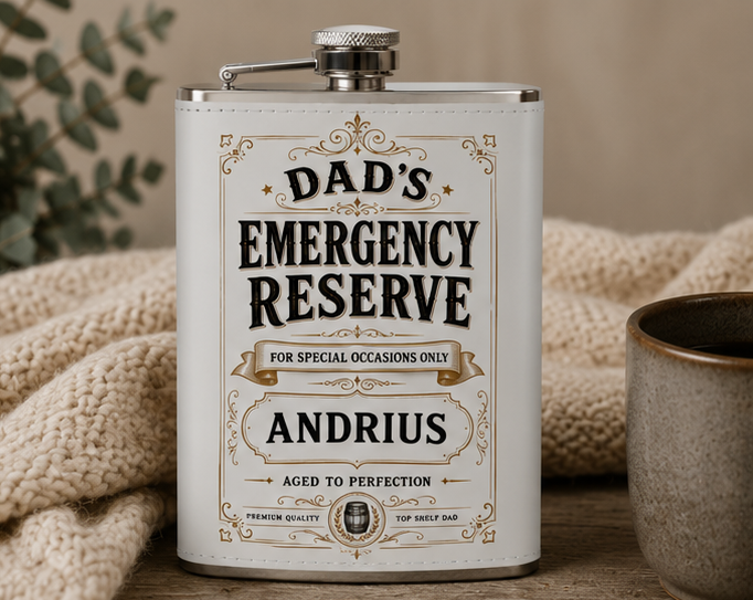 Dad`s Emergency Reserve Flask