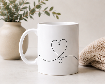 Minimalist Endless Love Mug