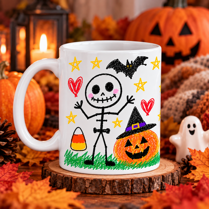 Halloween Mug – Choose Your Favorite Hand-Drawn Design