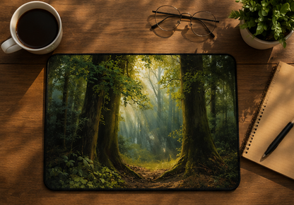 Forest Nature Path Mouse Pad