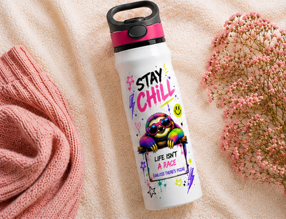 Stay Chill– 750ml Graffiti Water Bottle