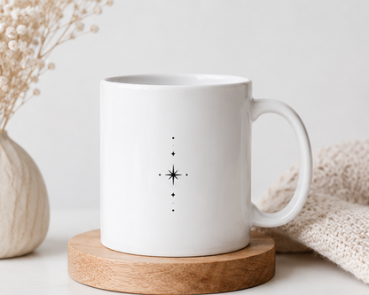 Minimalist Moonlight Adventure Mug