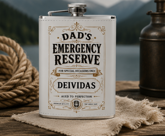 Dad`s Emergency Reserve Flask