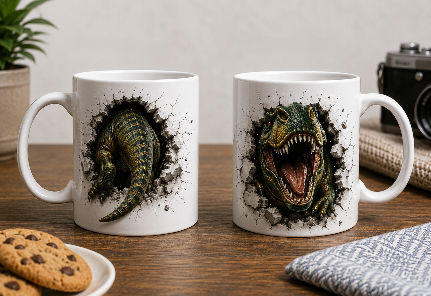 T-Rex Dinosaur Mug