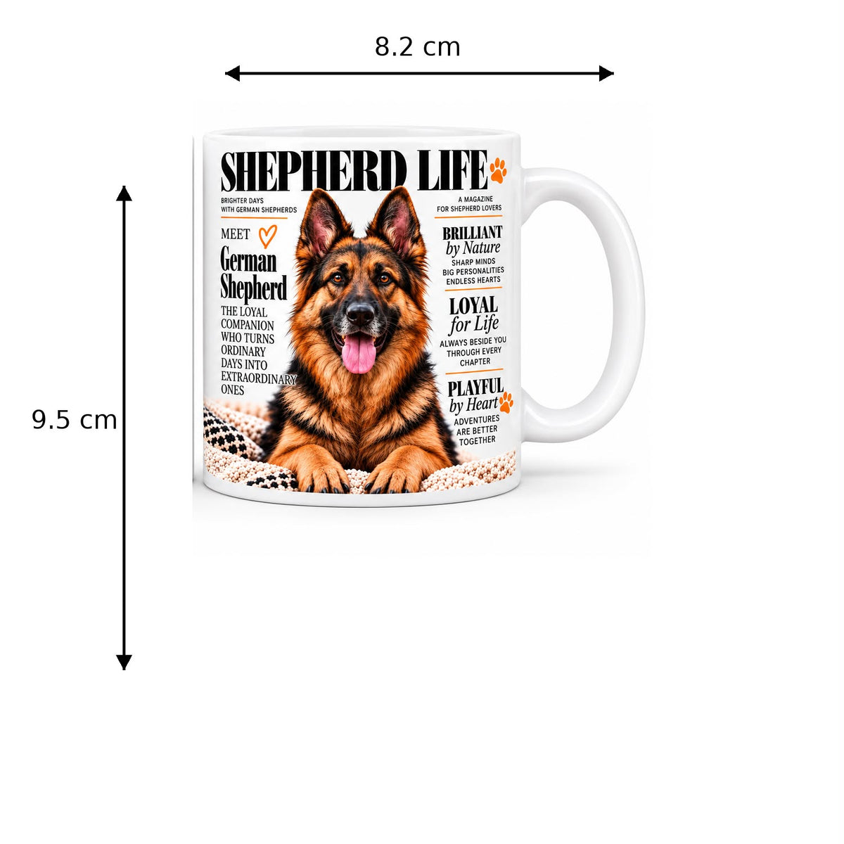 Personalized German Shepherd Mug