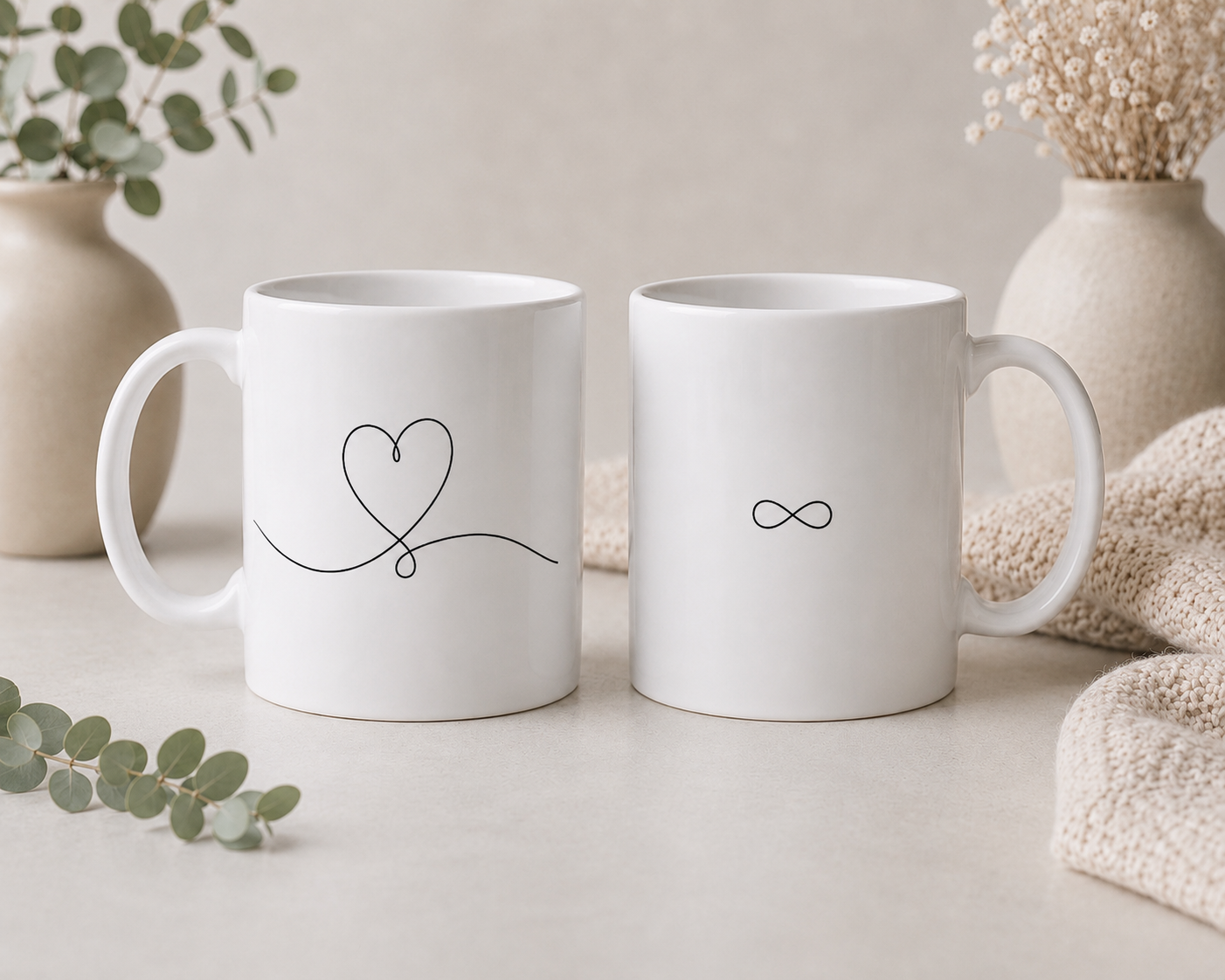 Minimalist Endless Love Mug
