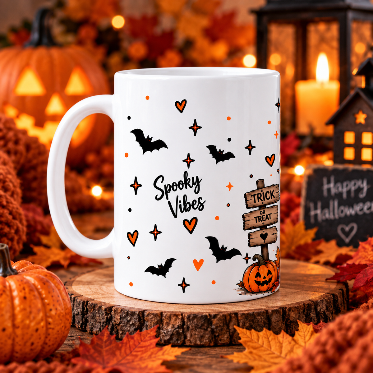 Halloween Mug- Spooky Skeleton Designs