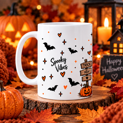 Halloween Mug- Spooky Skeleton Designs