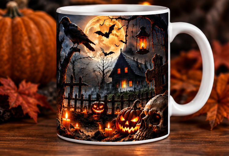 Halloween Mug – Spooky Horror  Mug