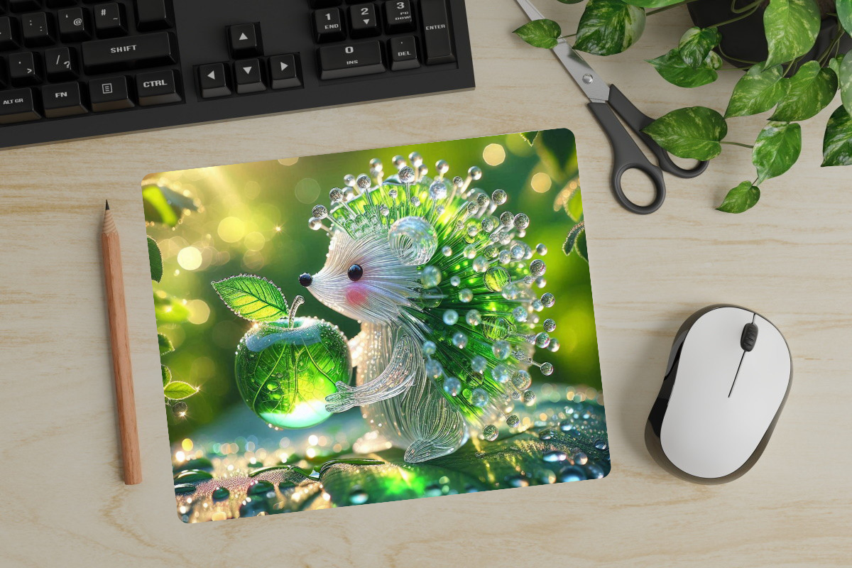 Cute  Hedgehog Mouse Pad