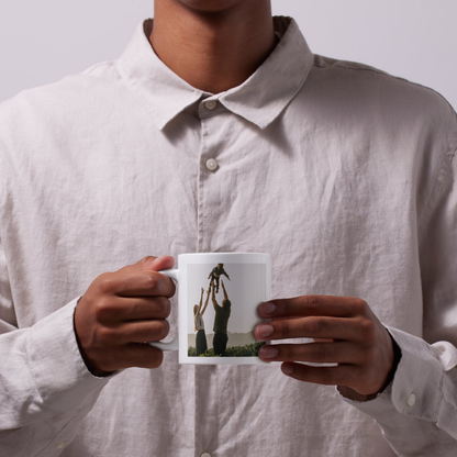 Custom Photo & Text Mug- Personal Gift