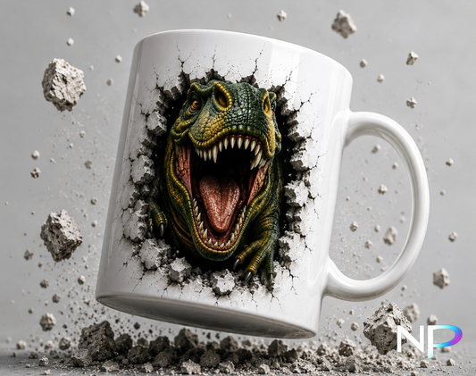 T-Rex Dinosaur Mug