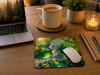 Cute  Hedgehog Mouse Pad