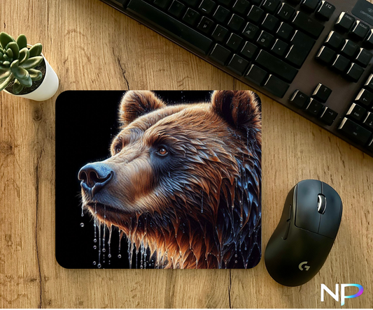 Majestic Bear Mouse Pad
