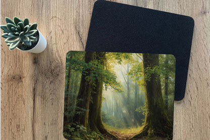 Forest Nature Path Mouse Pad