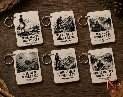 Adventure  keychains