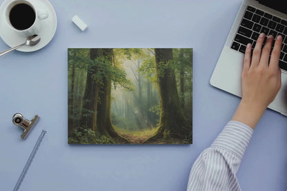 Forest Nature Path Mouse Pad